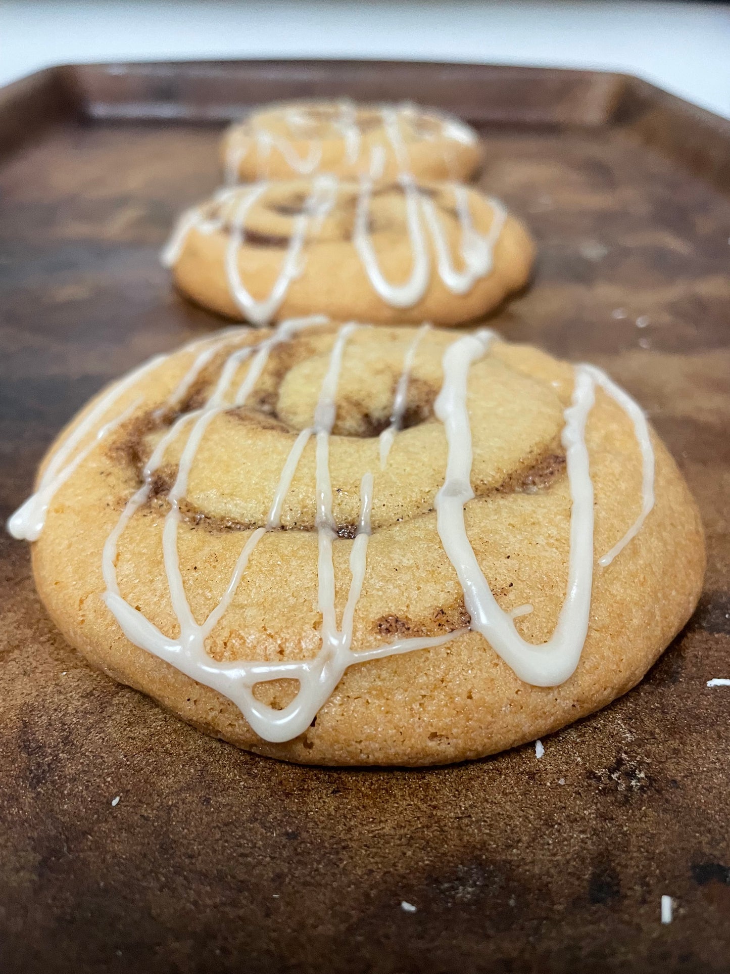 Cinnamon Roll Cookie 3-Pack